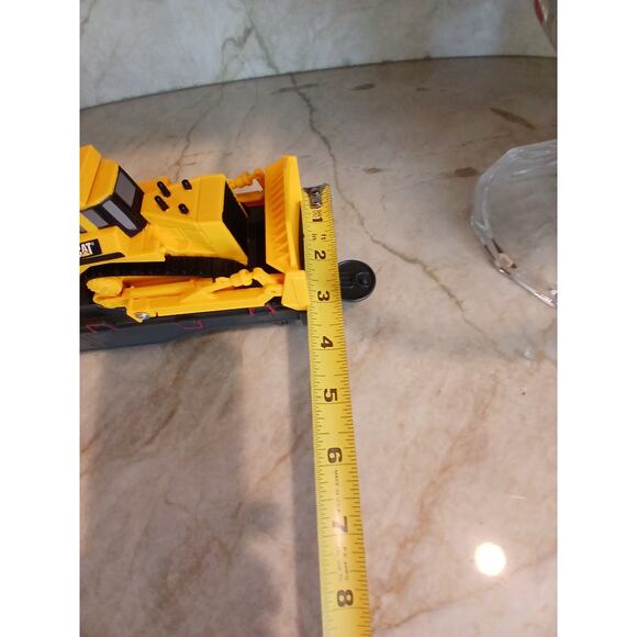 VNT Toy State Train Carrier CAR w 2 Trucks CAT Caterpillar Construction Express - Picture 11 of 15